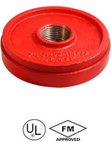 Grooved-drain-cap-with-concentric-hole