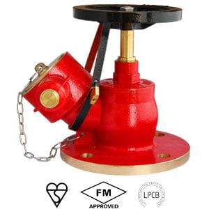Landing-valve